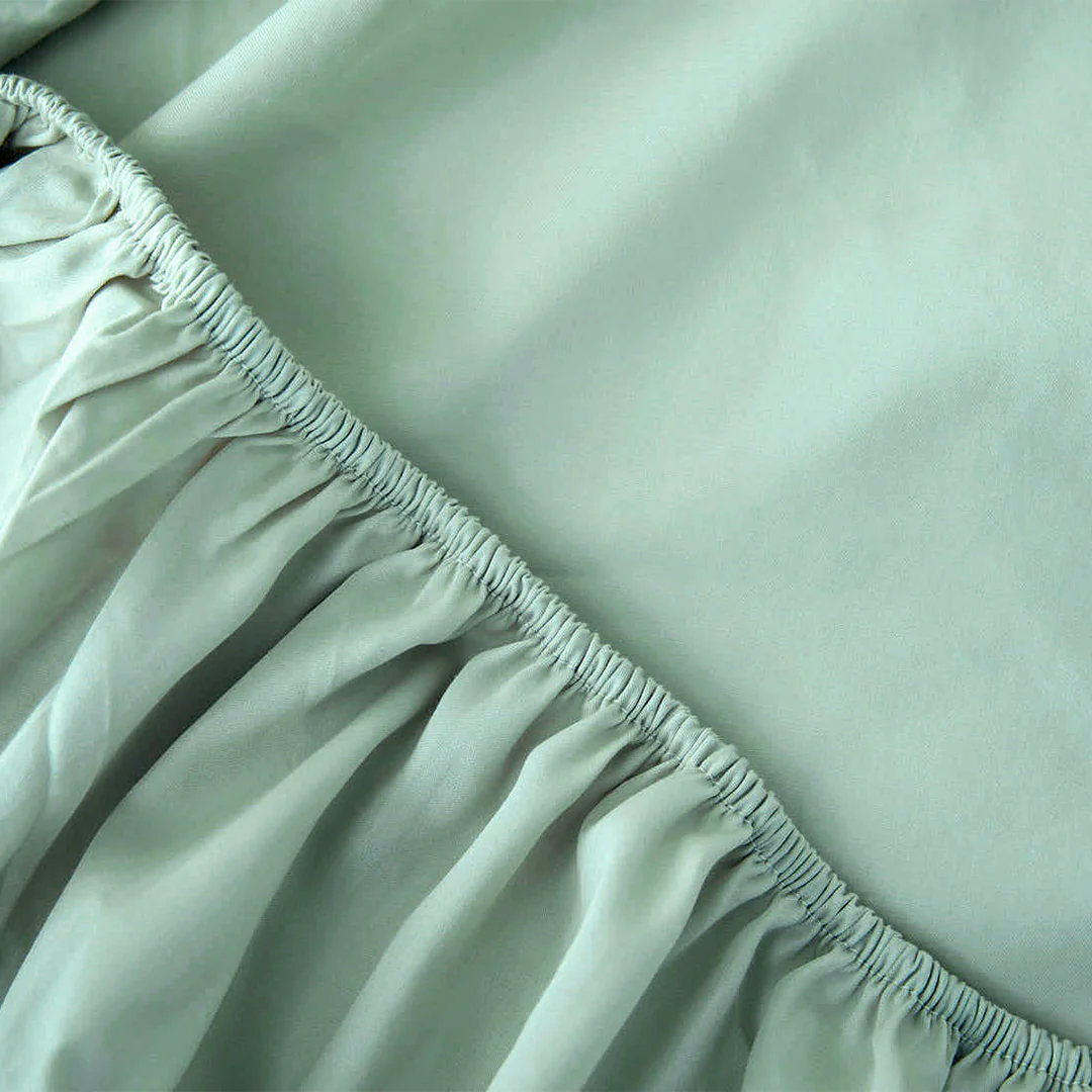 Le drap-housse en satin de coton bio - Image 5
