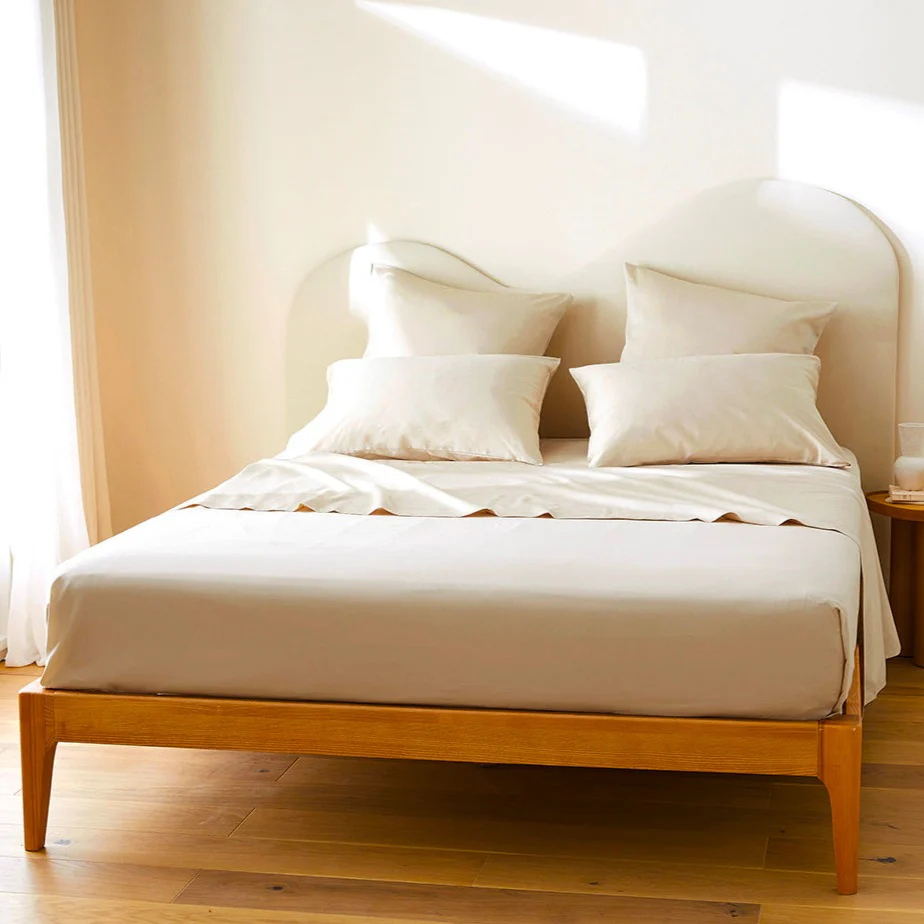 Le drap plat en satin de coton bio - Image 7