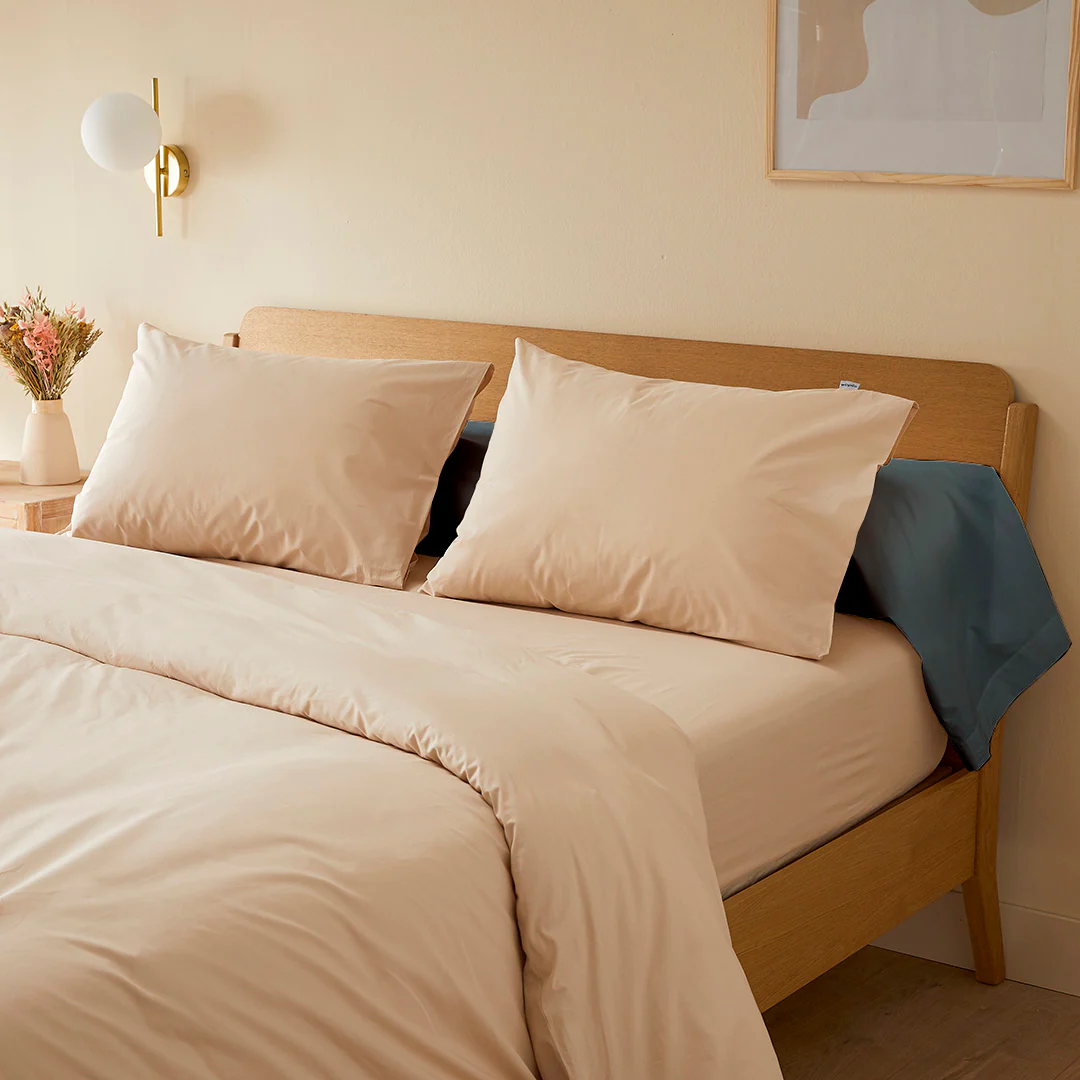 La taie de traversin en percale de coton bio - Image 18