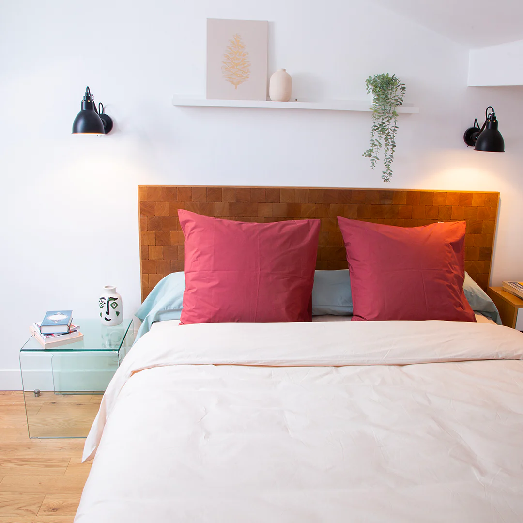 La taie de traversin en percale de coton bio - Image 20