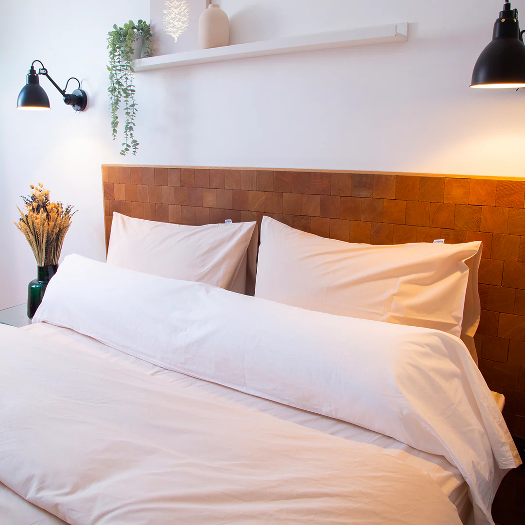 La taie de traversin en percale de coton bio - Image 21