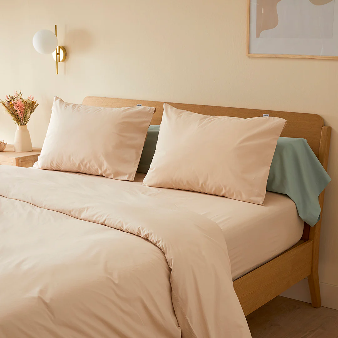 La taie de traversin en percale de coton bio - Image 6