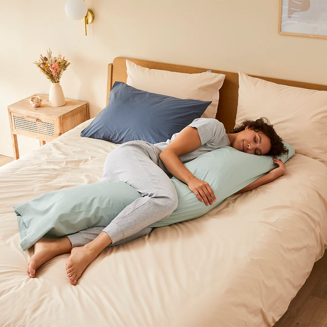 La taie de traversin en percale de coton bio - Image 9