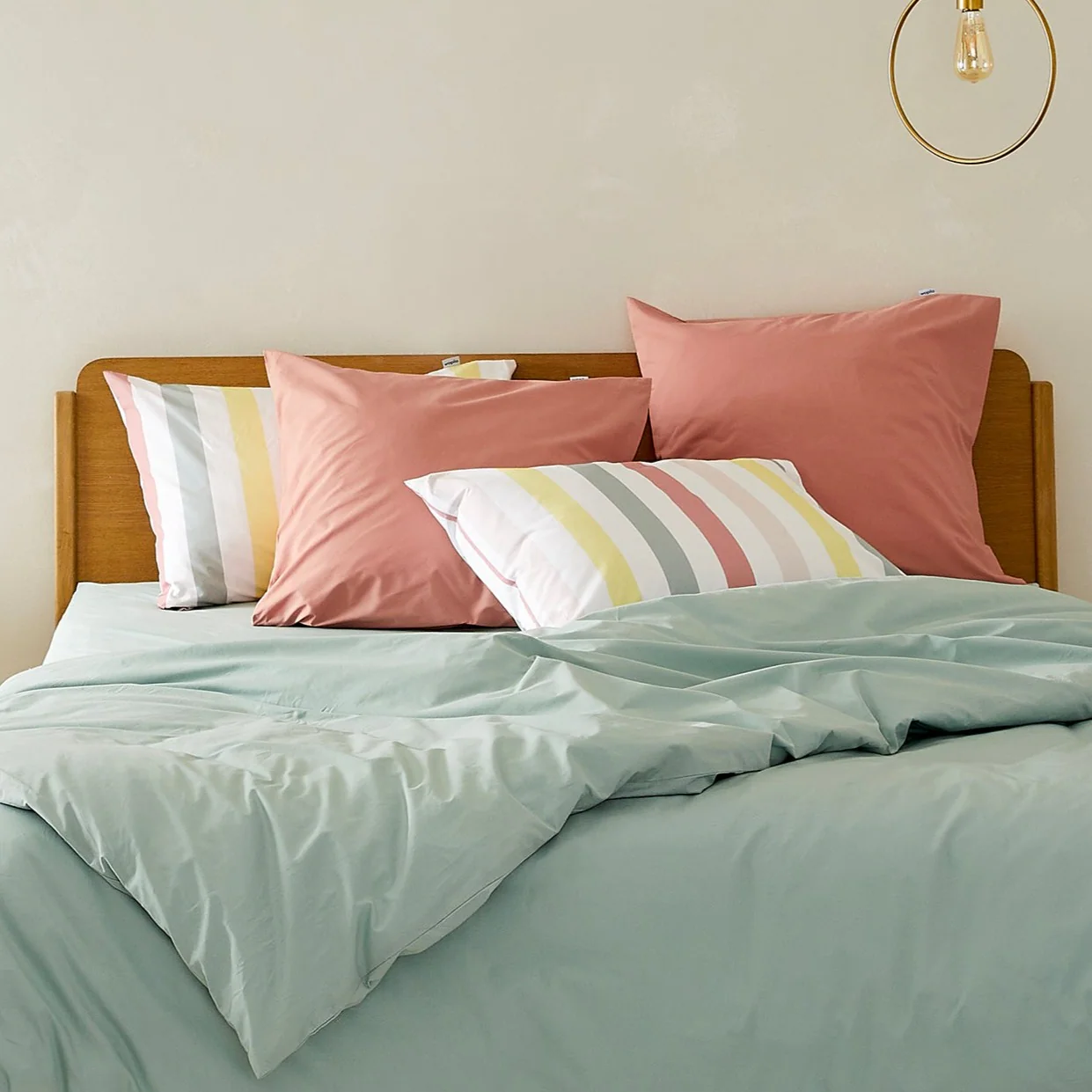 La taie d'oreiller en percale de coton bio - Image 107