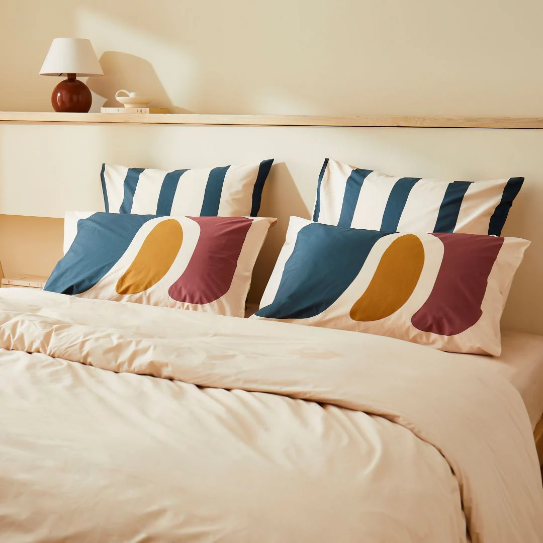 La taie d'oreiller en percale de coton bio - Image 75