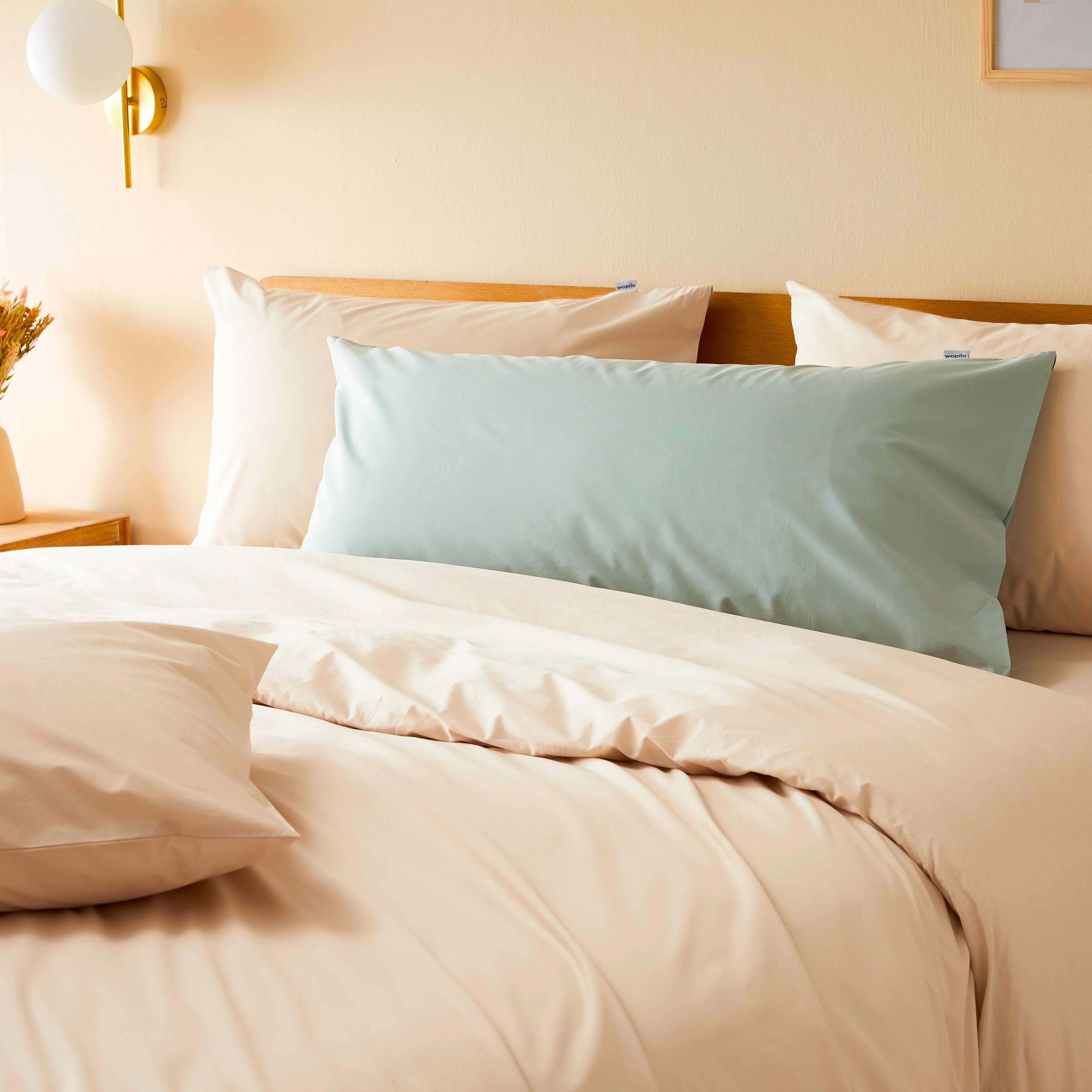 La taie du oli max en percale de coton bio - Image 10