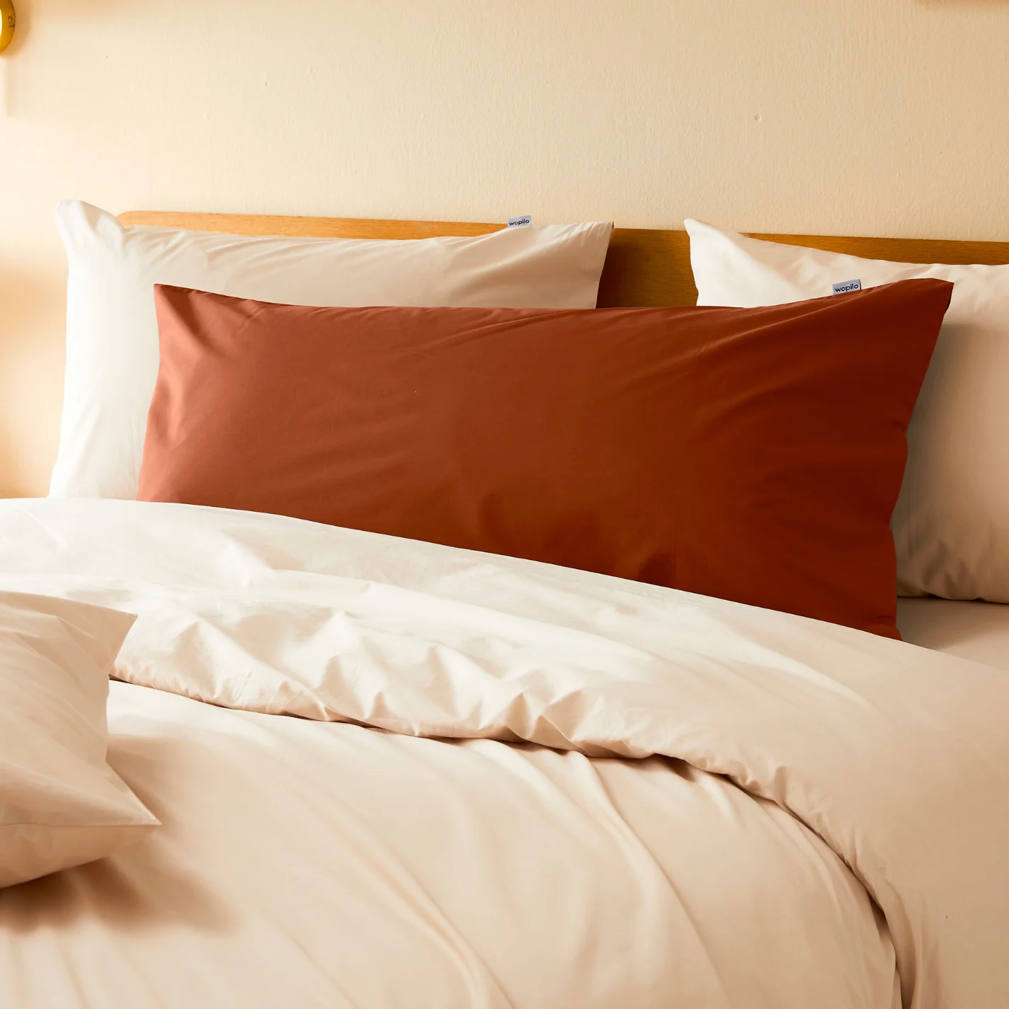 La taie du oli max en percale de coton bio - Image 4