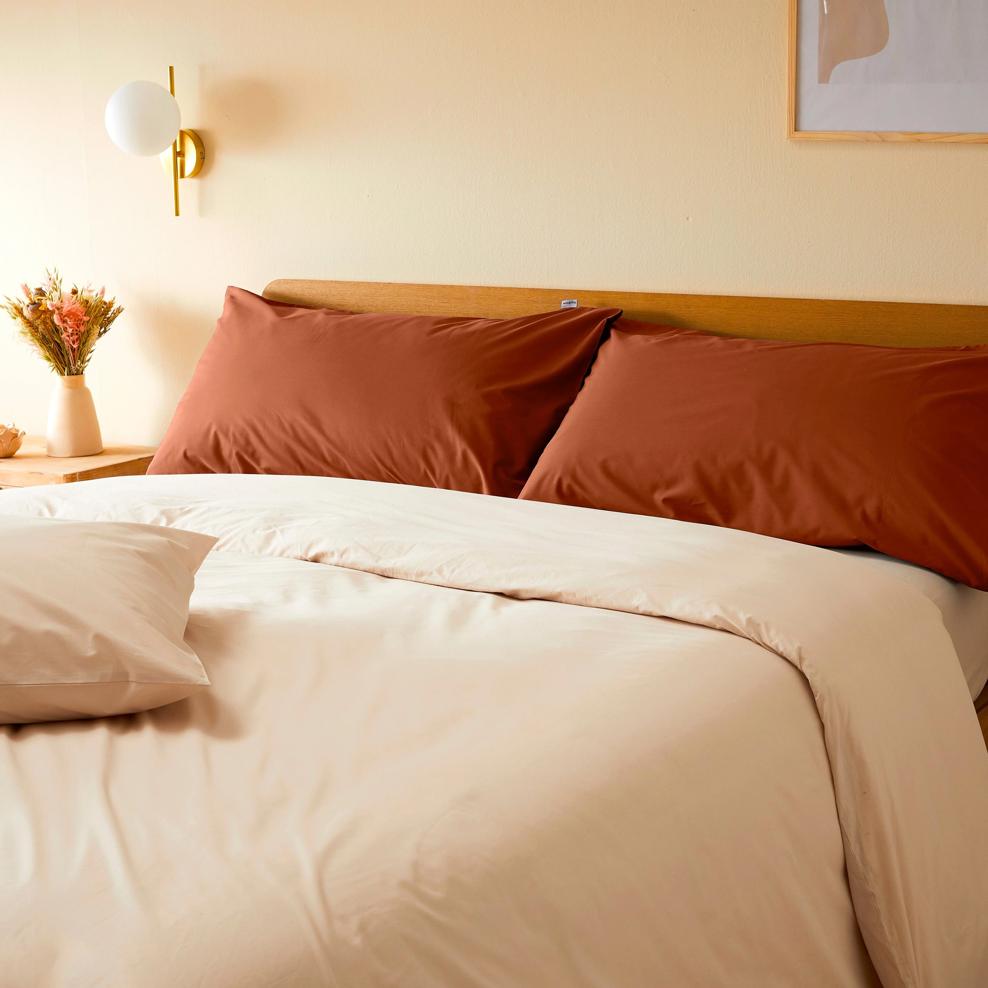 La taie du oli max en percale de coton bio - Image 6