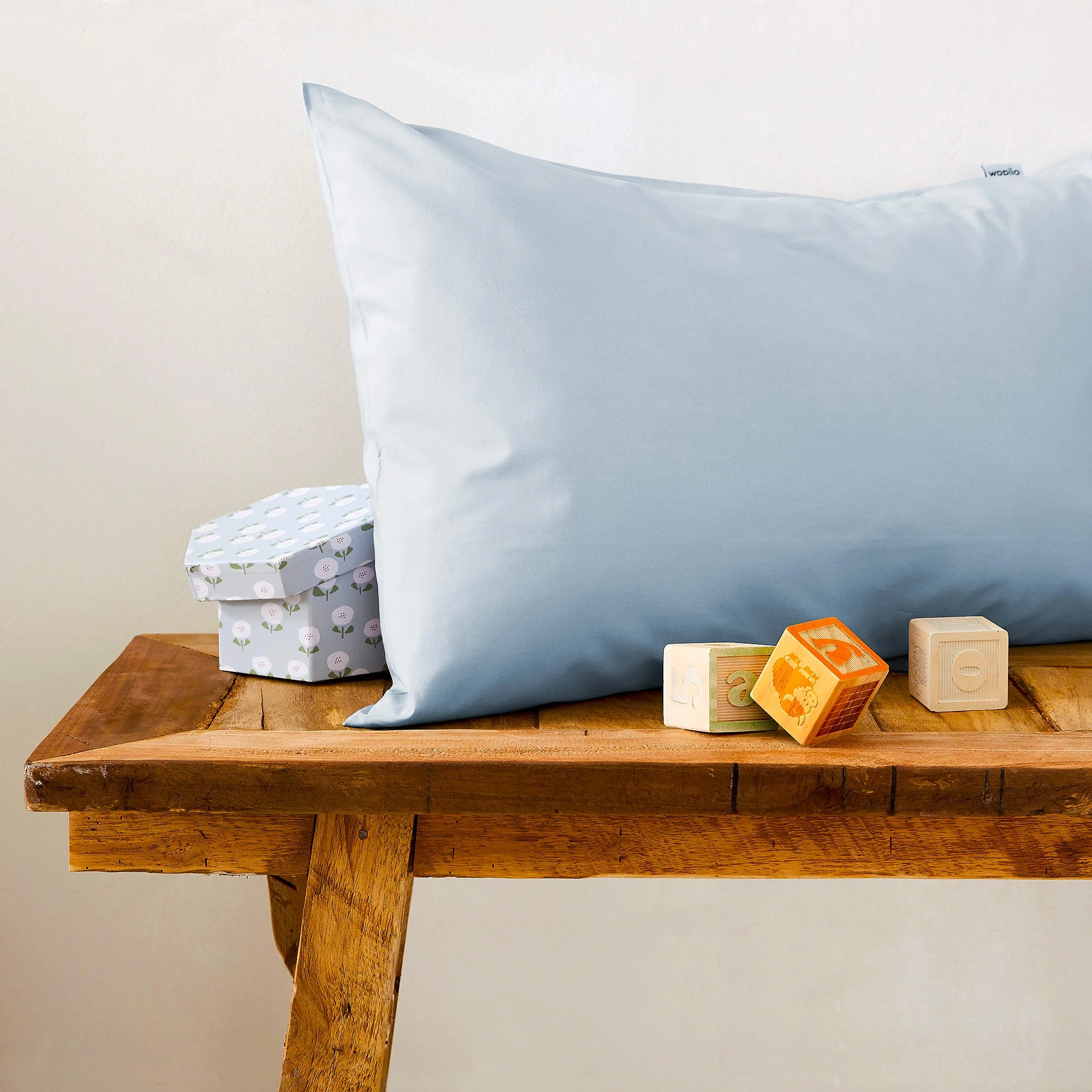 Taie d'oreiller enfant en percale de coton bio - Image 13