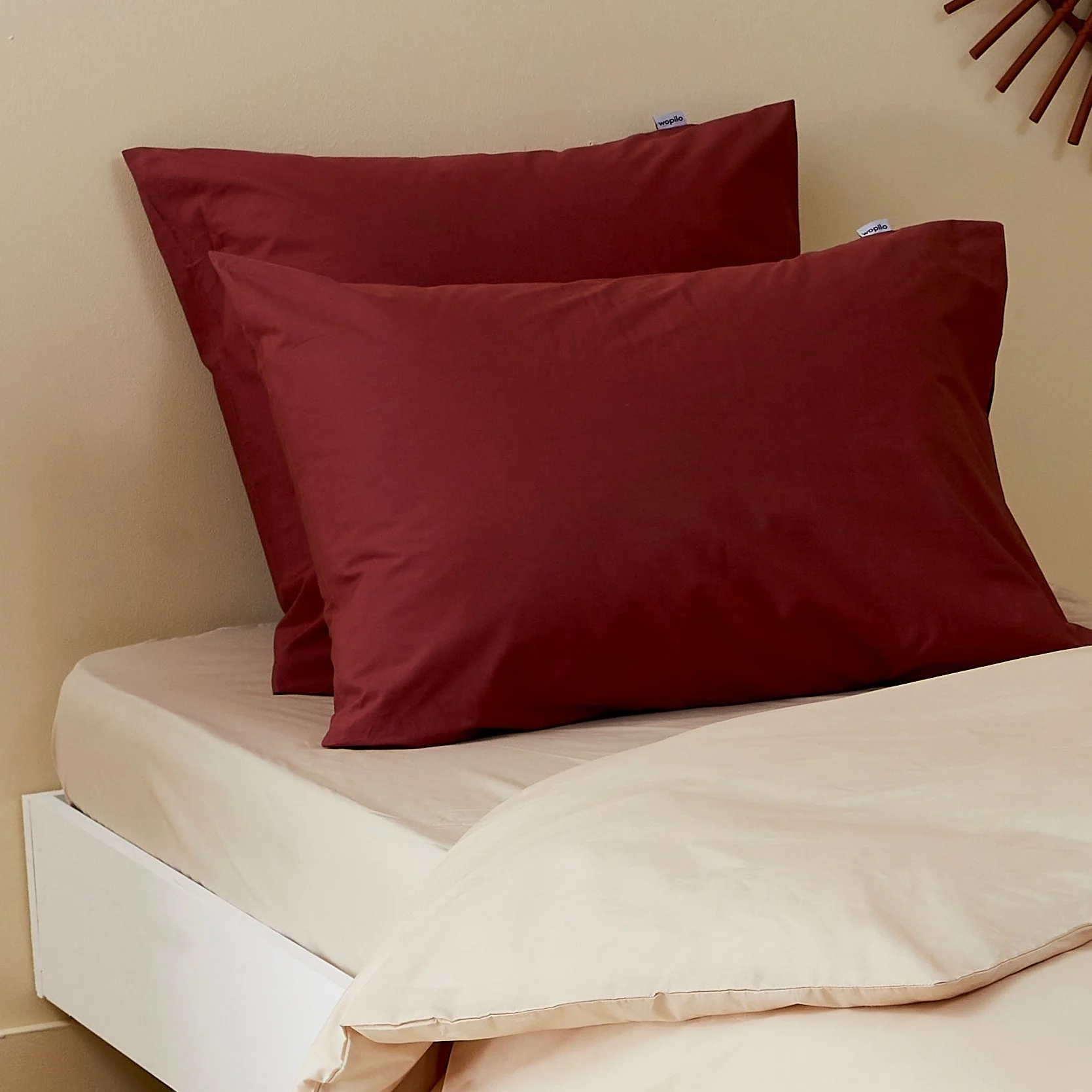 Taie d'oreiller enfant en percale de coton bio - Image 32